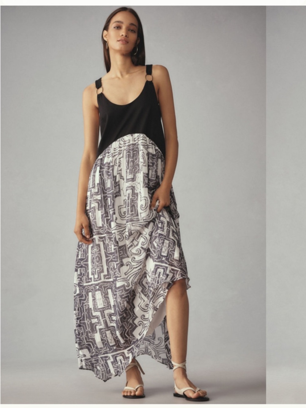 Anthropologie Sleeveless Scoop-Neck Maxi Dress (mix27)